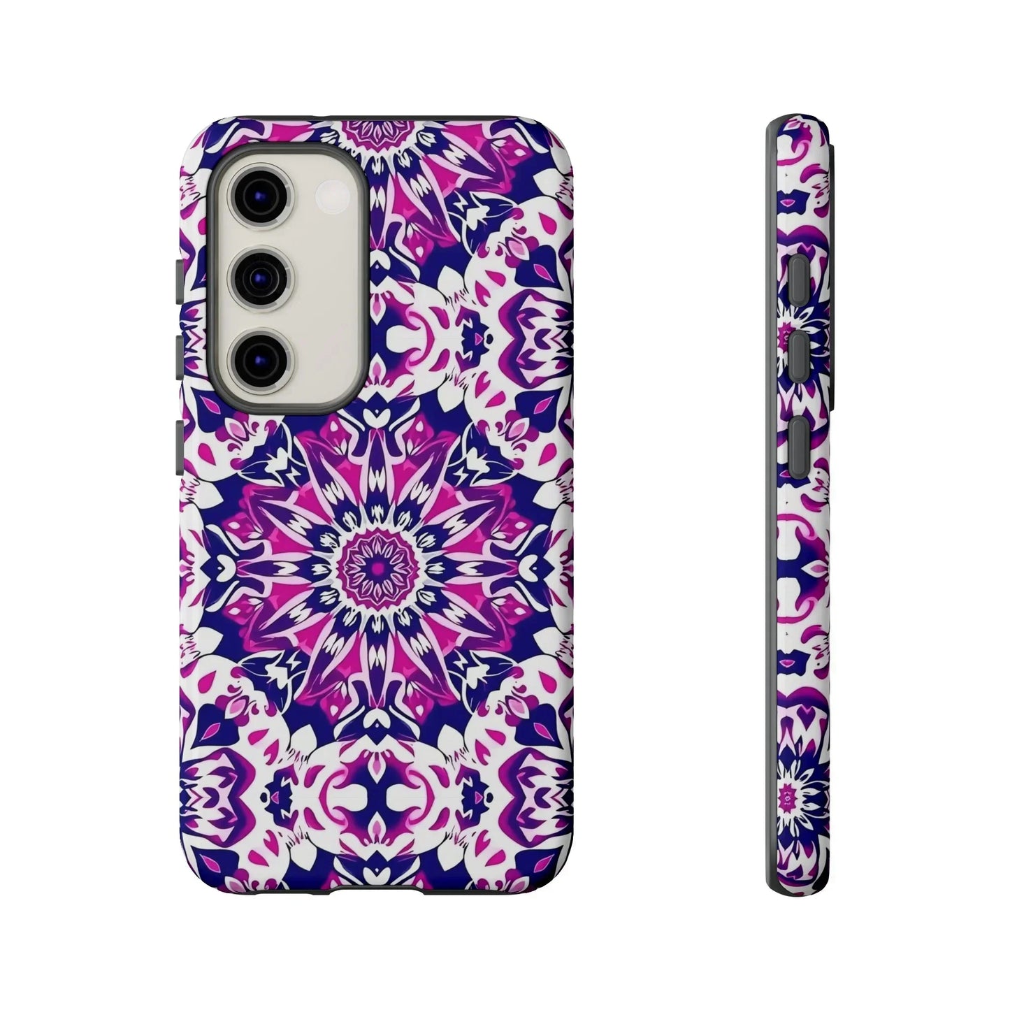 Vibrant Mandala Phone Case – Artistic Protection for iPhone & Galaxy - KarArmDesign