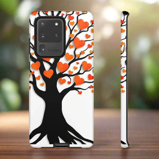 Heart Design Phone Case for iPhone 8–16 and Galaxy S10–S25 Models - KarArmDesign