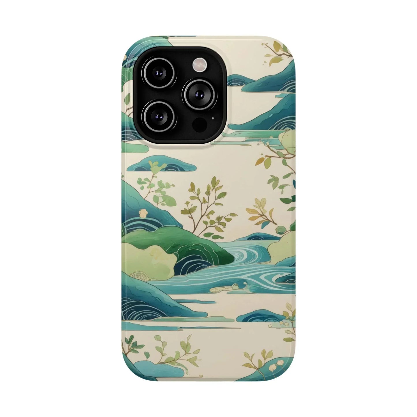 Nature Landscape Phone Case for iPhone 12-16 and Samsung Galaxy S21-S22 Models - KarArmDesign