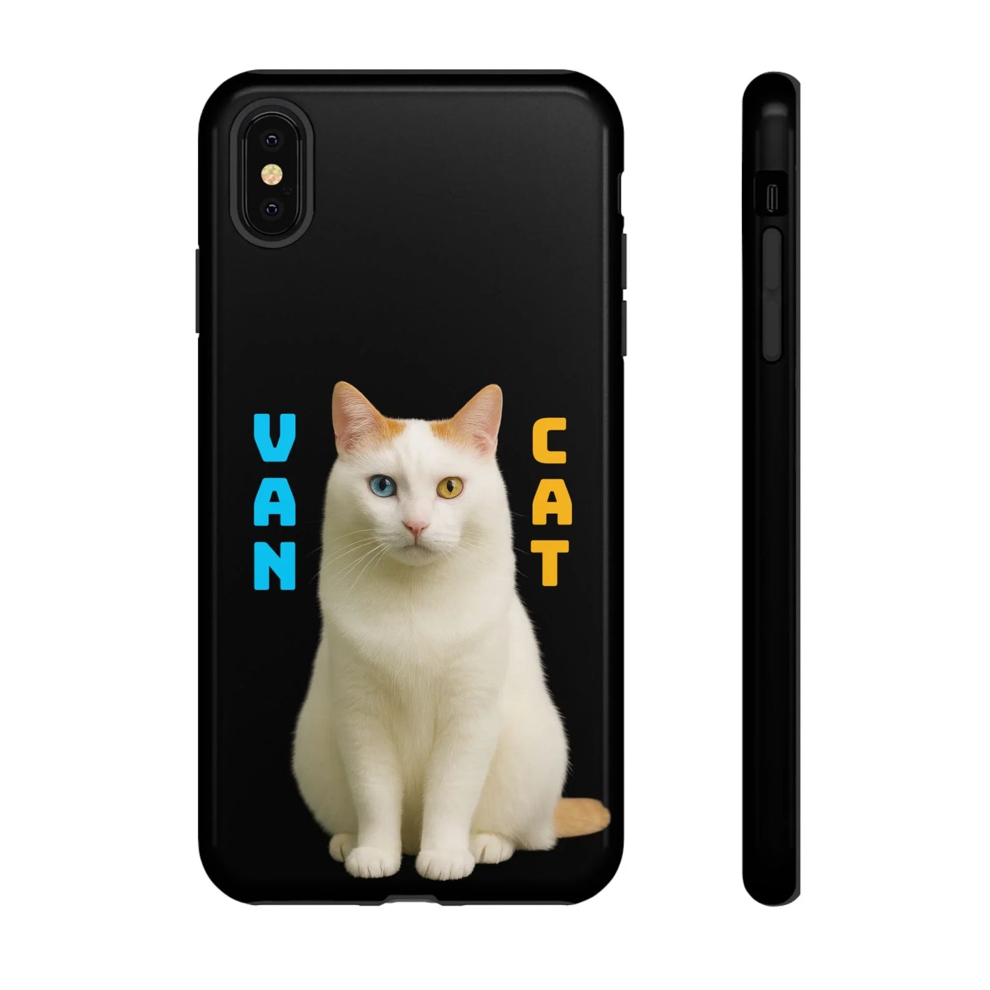 VAN CAT Phone Case for iPhone 8-16 and Samsung Galaxy S20-S25 Models