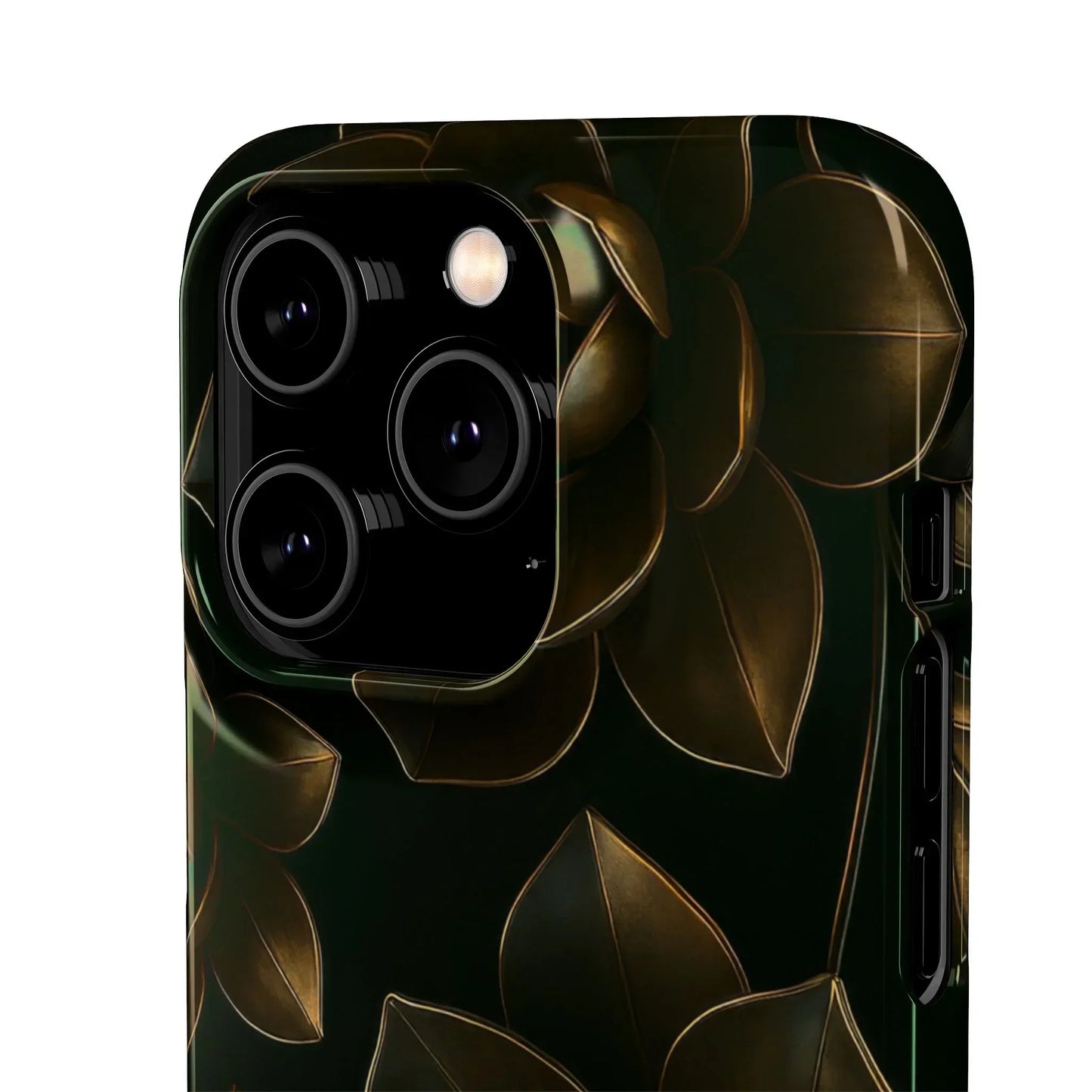 Metal Flower Phone Case for iPhone 7-16 and Galaxy S10-S24 Models - KarArmDesign