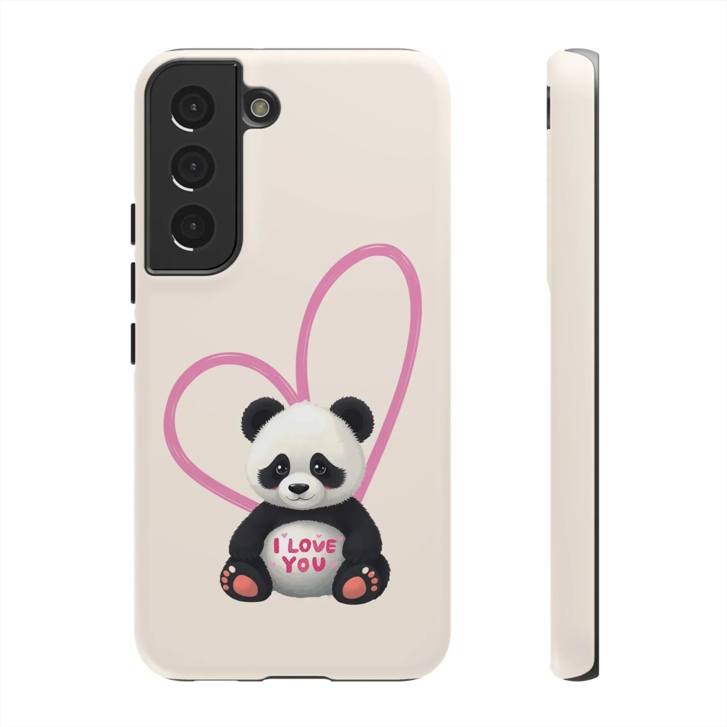 Adorable Panda Phone Case for Samsung Galaxy S10-S25 Models - KarArmDesign