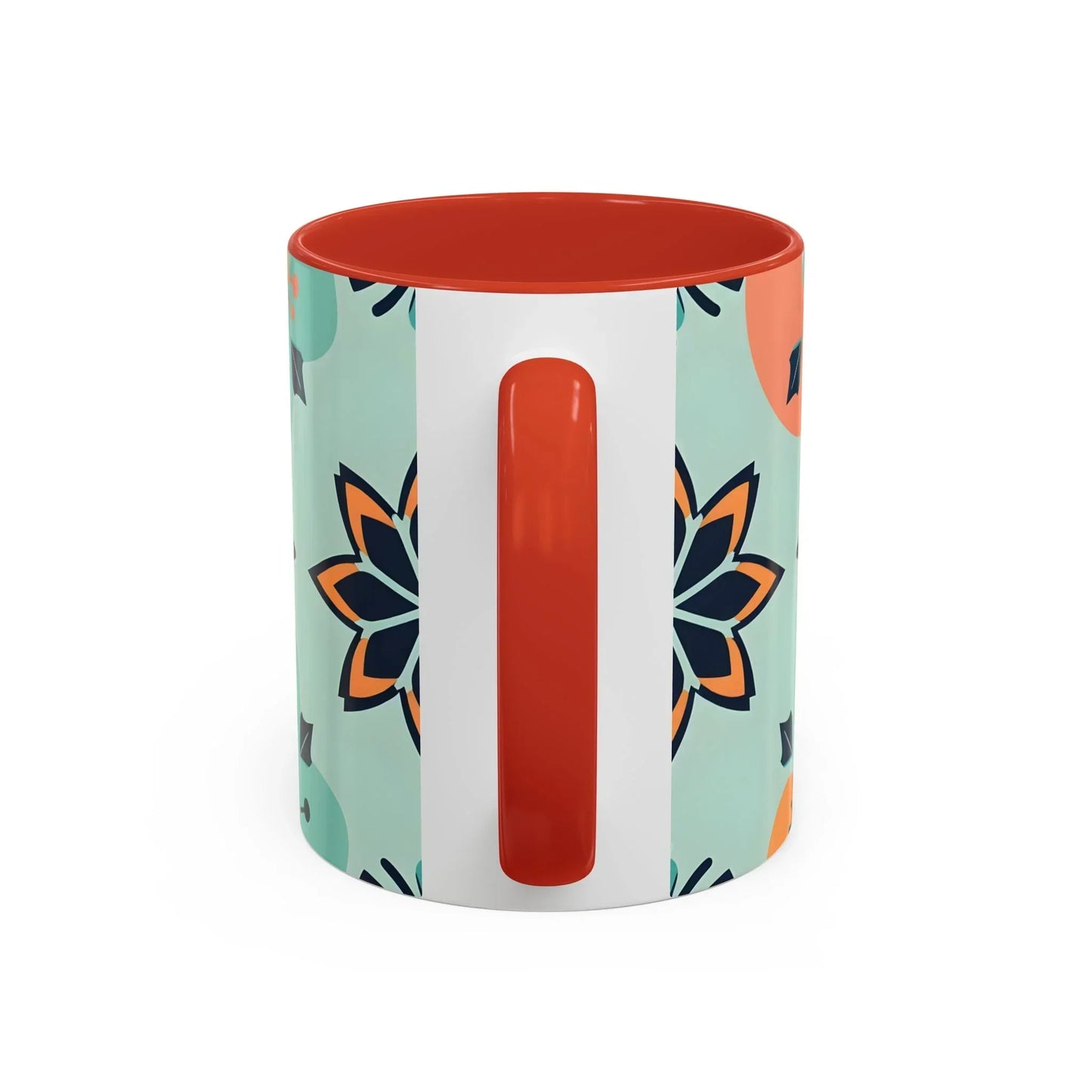 Floral Ornament Coffee Mug – 11oz - KarArmDesign