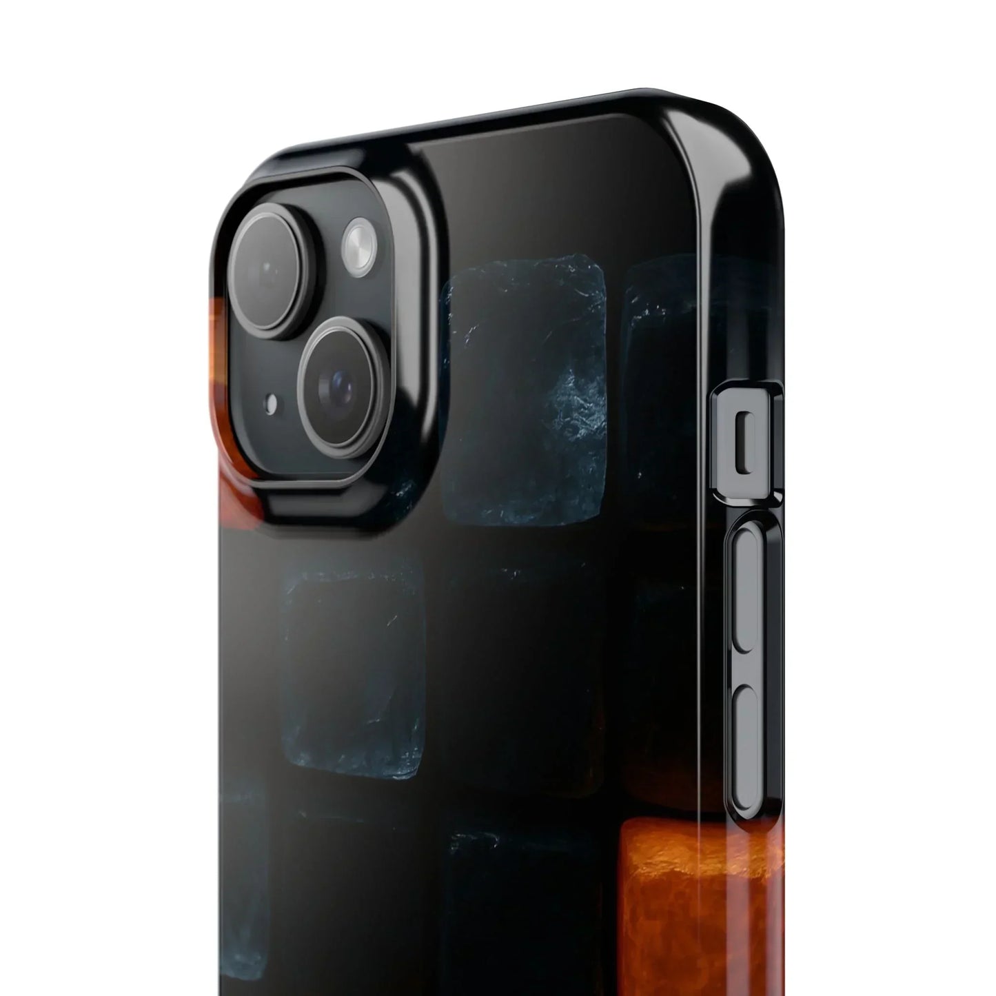 Blue Geometric Phone Case for iPhone 12-16 Models - KarArmDesign