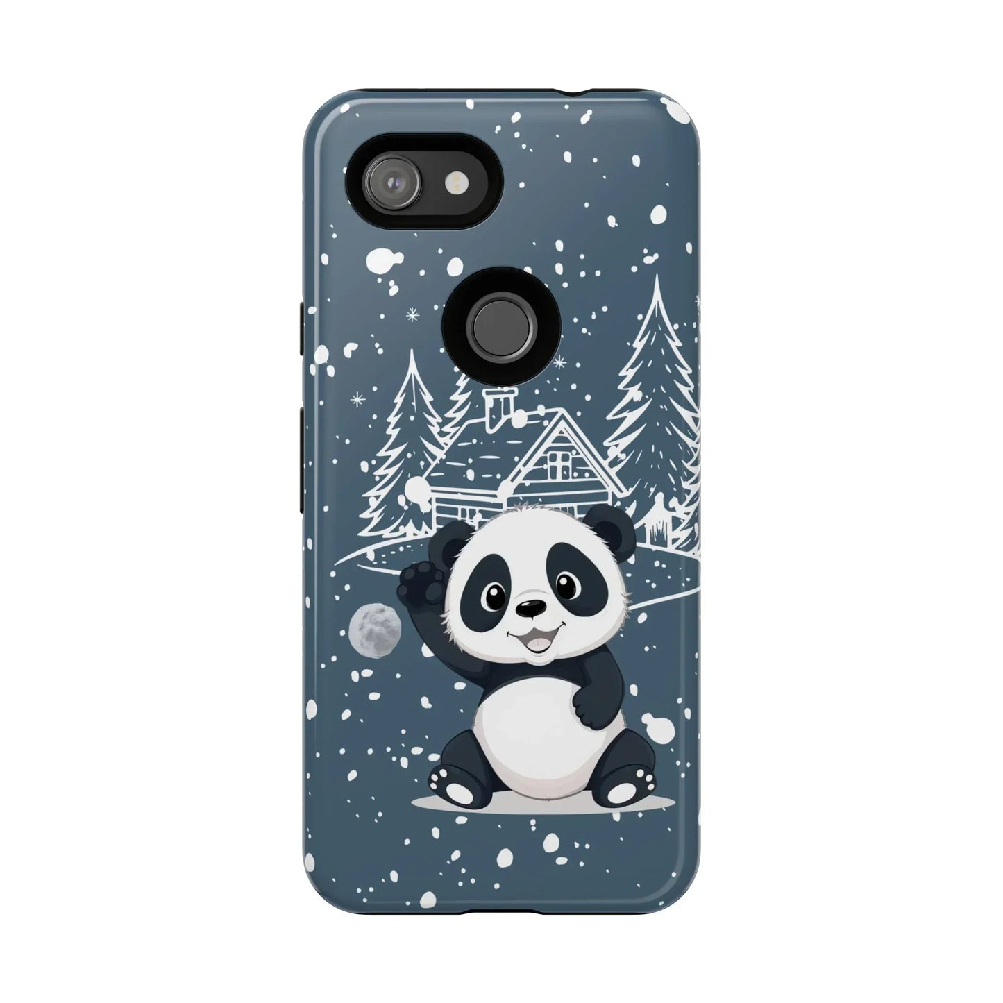 Cute Panda Phone Case for Samsung Galaxy and Google Pixel - KarArmDesign