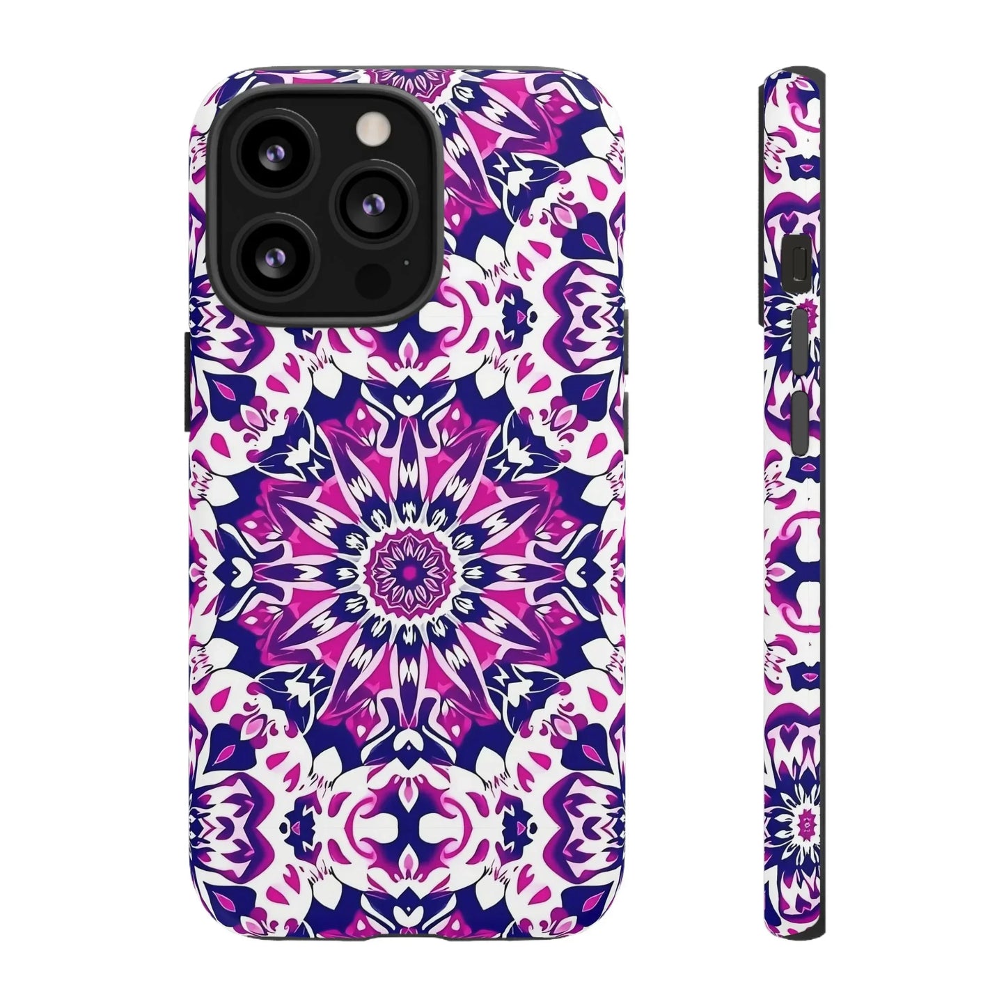 Vibrant Mandala Phone Case – Artistic Protection for iPhone & Galaxy - KarArmDesign