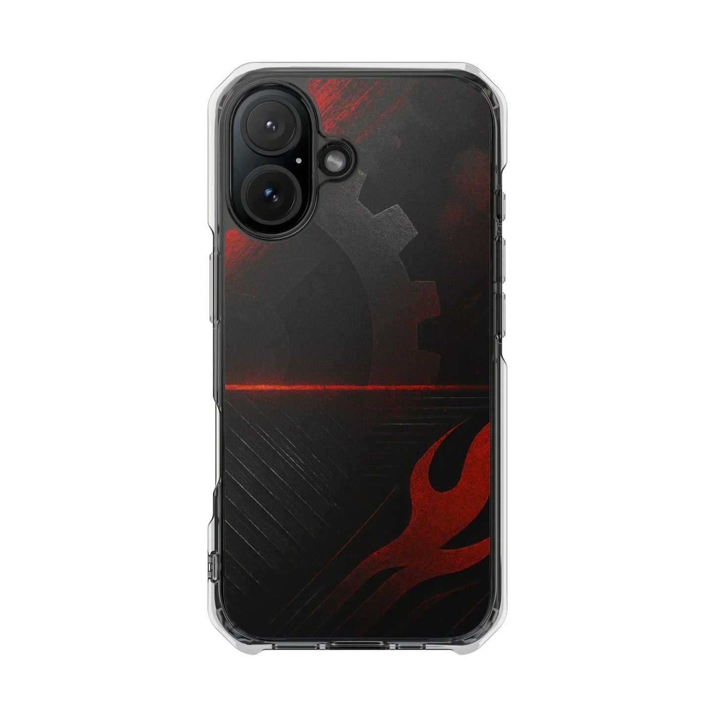 Gear Flame Phone Case for iPhone 14-16 Models - KarArmDesign