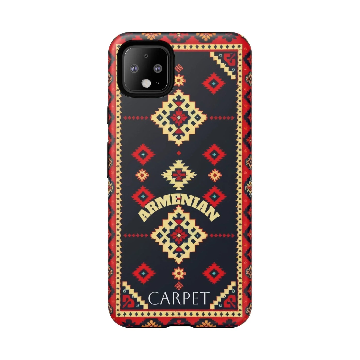 Armenian Carpet Design Phone Case for Samsung Galaxy and Google Pixel Models - KarArmDesign