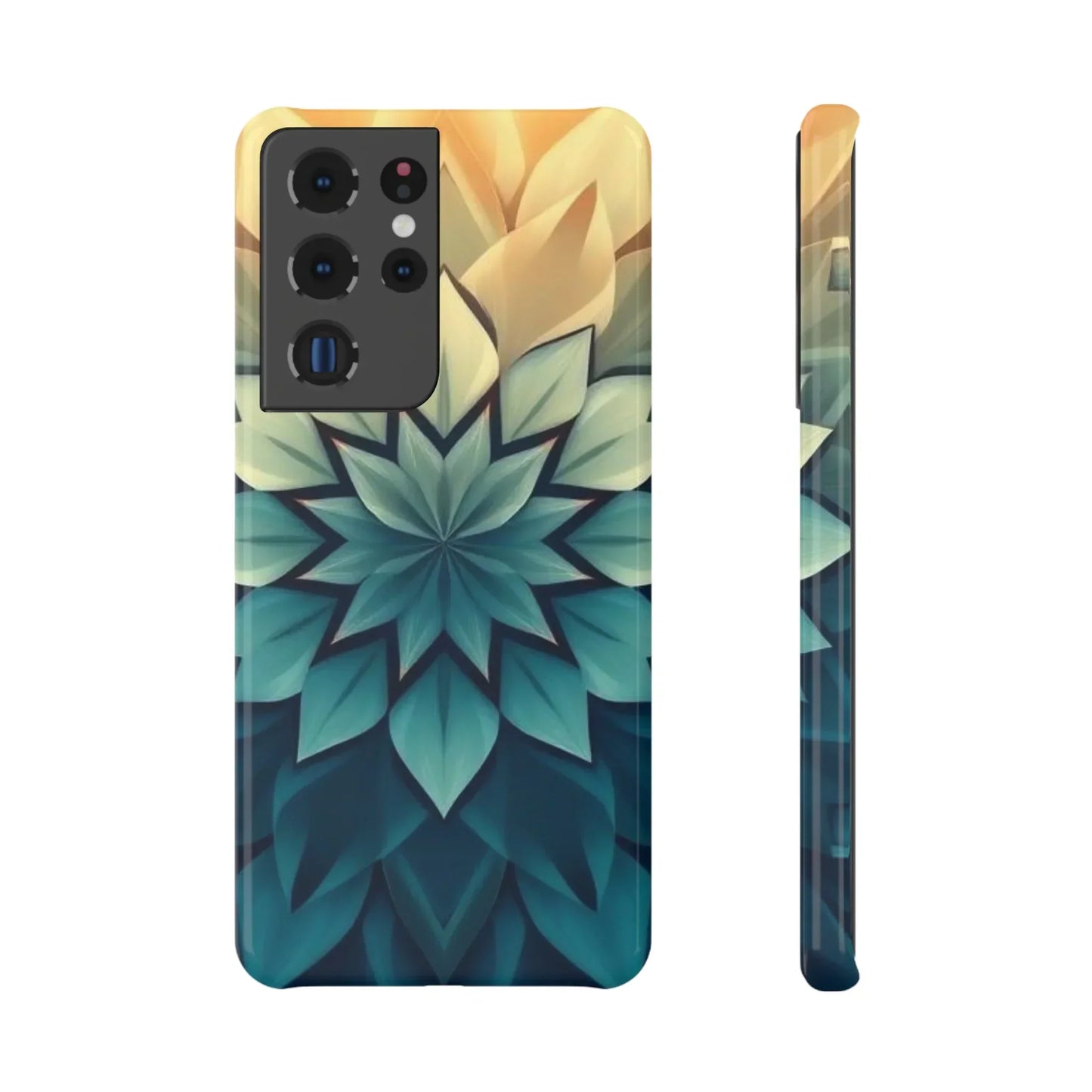 Tough Floral Samsung Galaxy Phone Case for S21, S21 Plus, and S21 Ultra - KarArmDesign