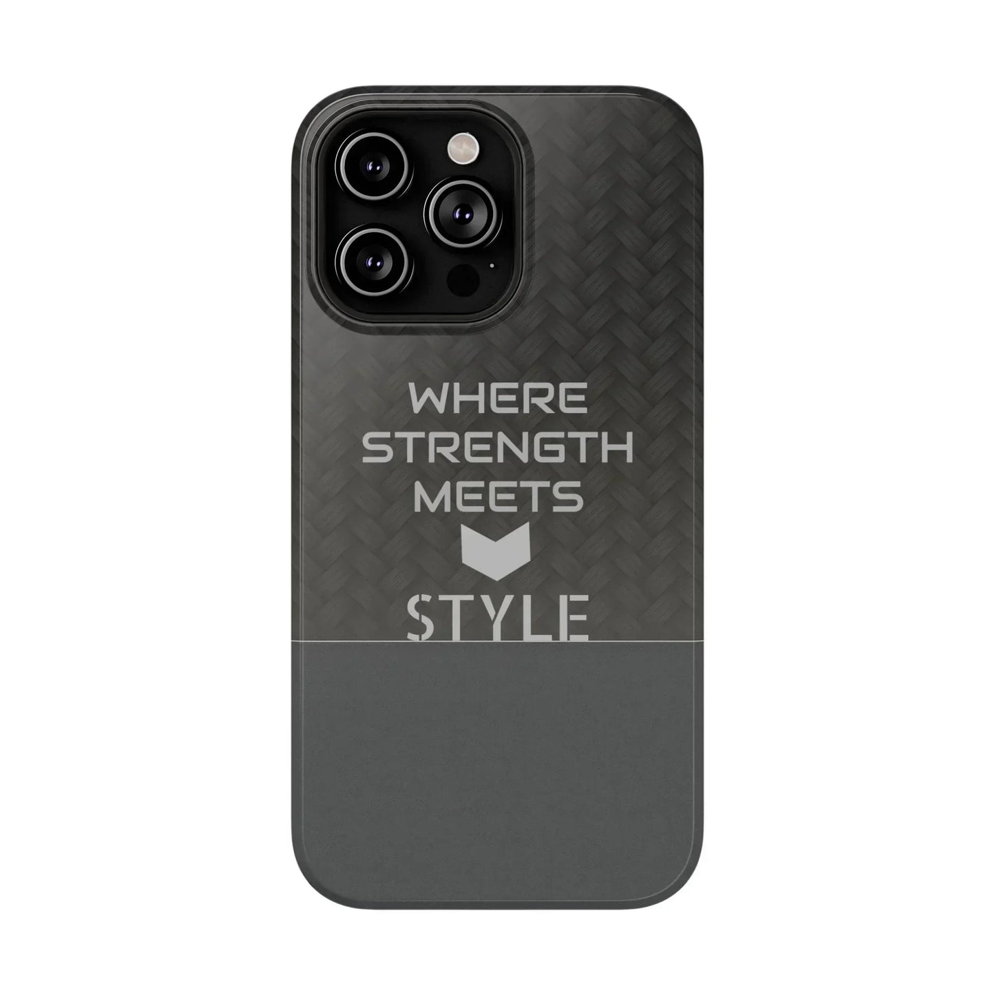 Gray Carbon Phone Case for iPhone 12-16 and Galaxy S21-S22 Models - KarArmDesign