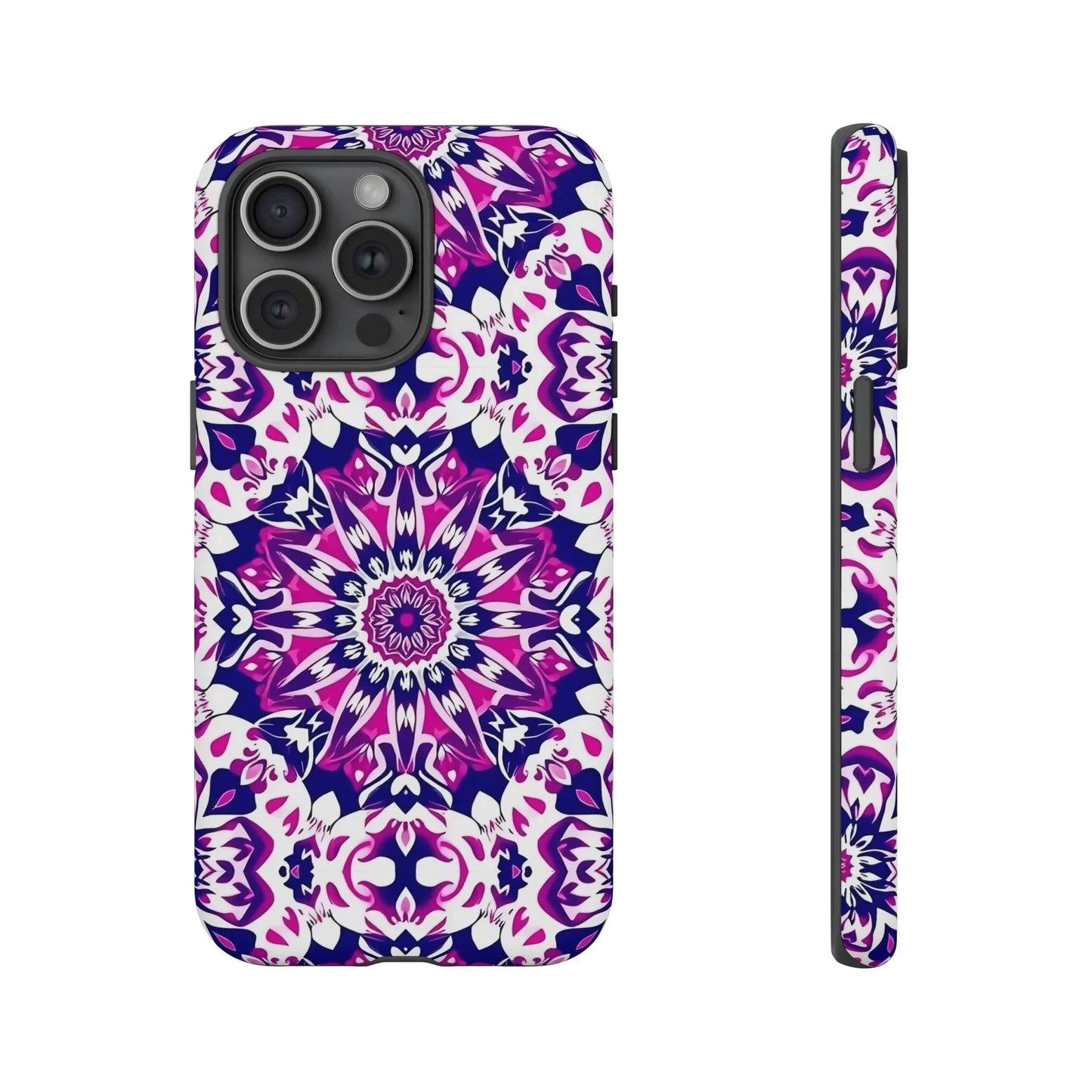 Vibrant Mandala Phone Case – Artistic Protection for iPhone & Galaxy - KarArmDesign