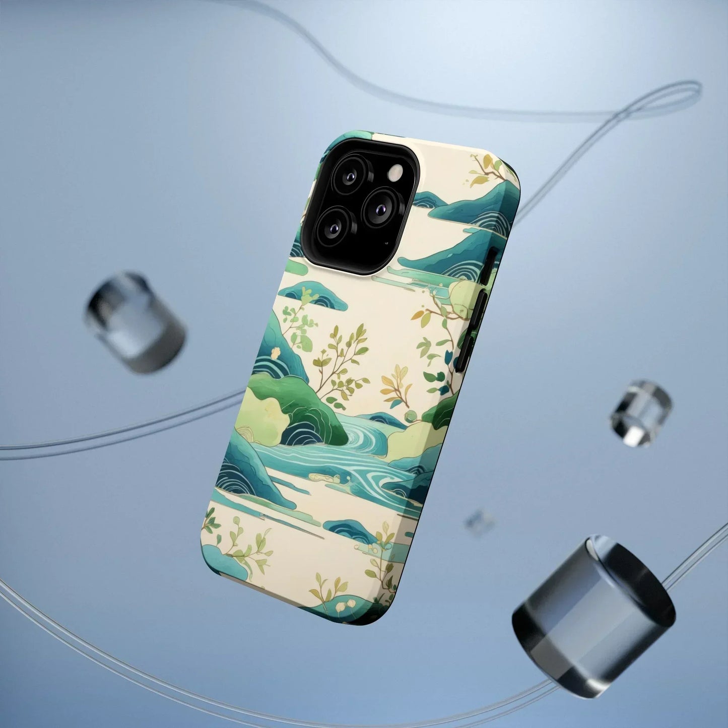 Nature Landscape Phone Case for iPhone 12-16 and Samsung Galaxy S21-S22 Models - KarArmDesign
