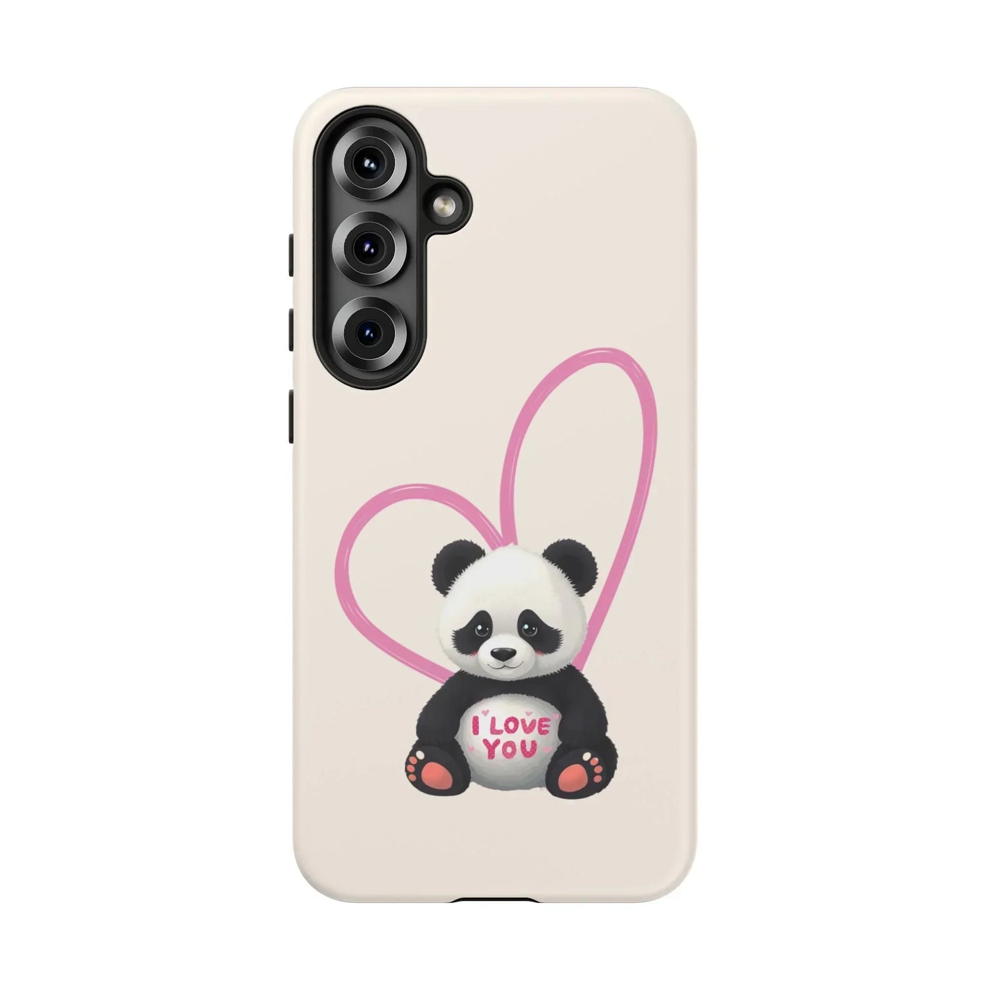Adorable Panda Phone Case for Samsung Galaxy S10-S25 Models - KarArmDesign