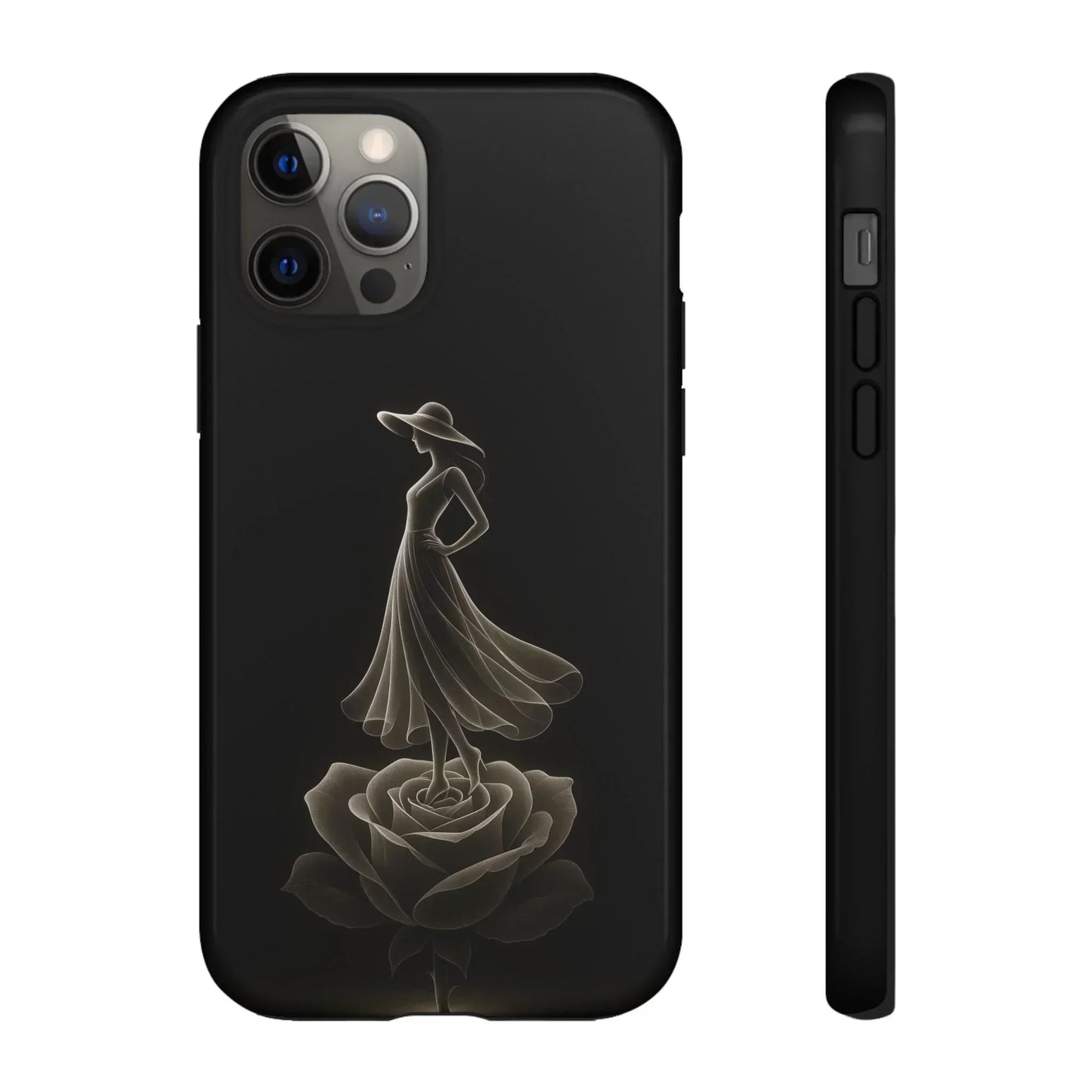 Elegant Woman Phone Case for iPhone 12-16 and Samsung Galaxy S20-S25 Models - KarArmDesign
