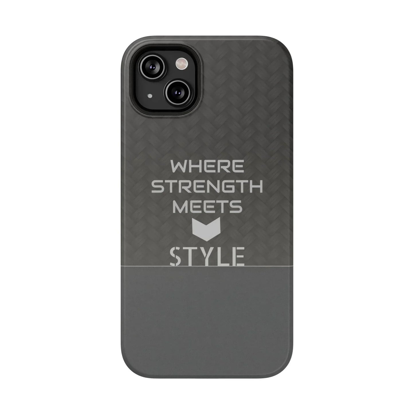 Gray Carbon Phone Case for iPhone 12-16 and Galaxy S21-S22 Models - KarArmDesign