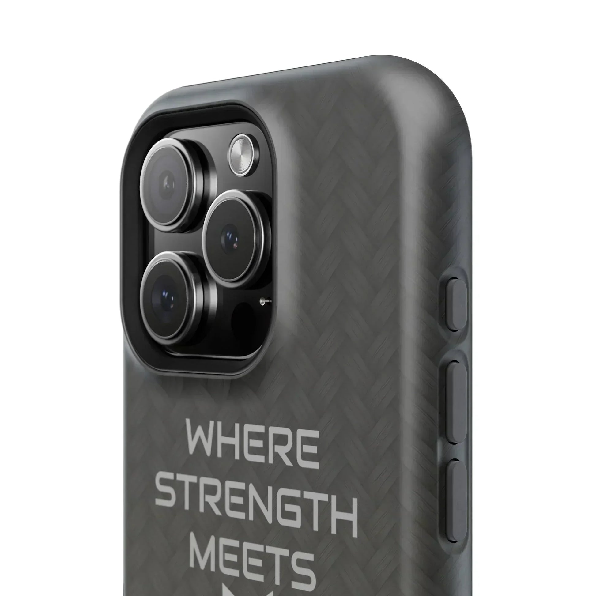 Gray Carbon Phone Case for iPhone 12-16 and Galaxy S21-S22 Models - KarArmDesign