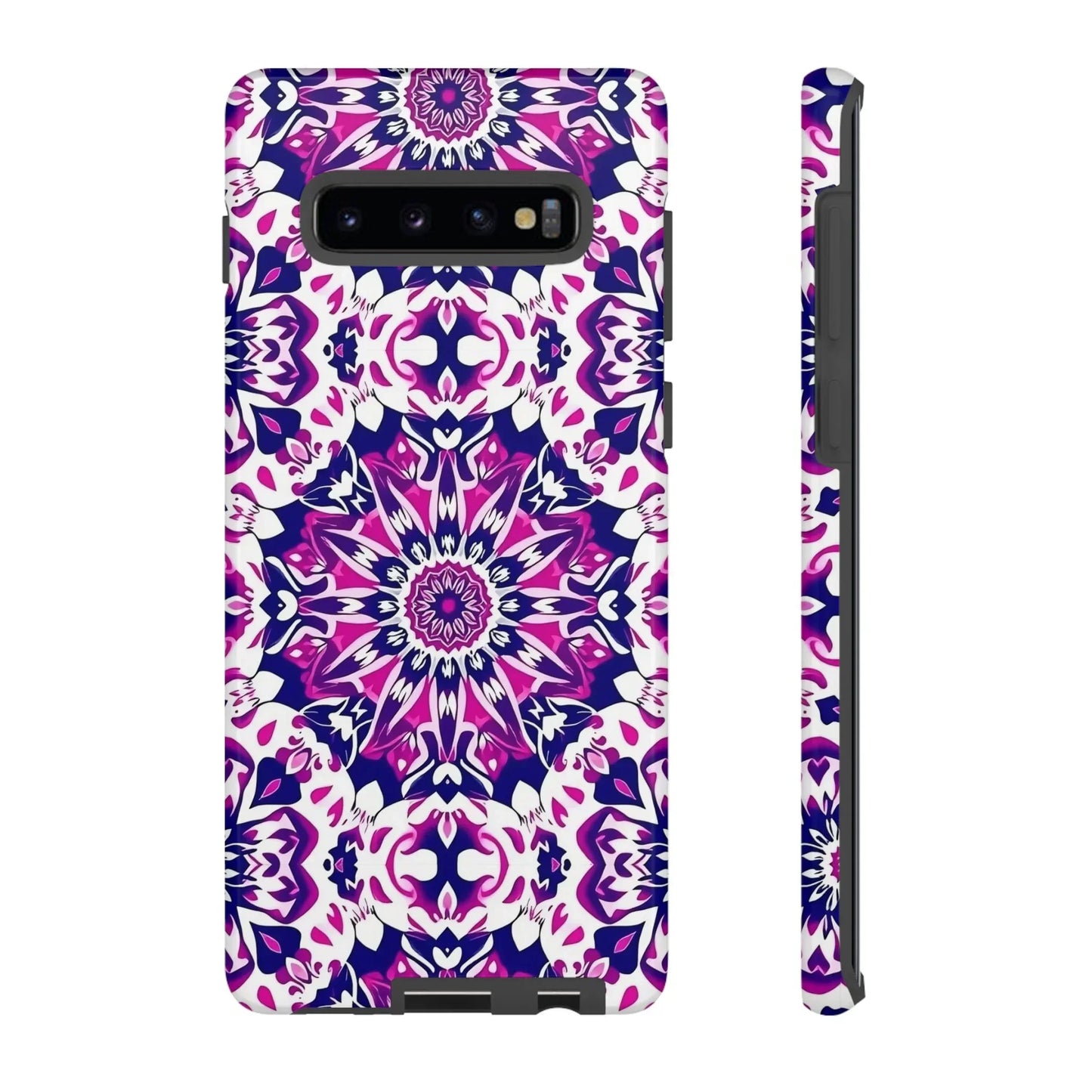 Vibrant Mandala Phone Case – Artistic Protection for iPhone & Galaxy - KarArmDesign