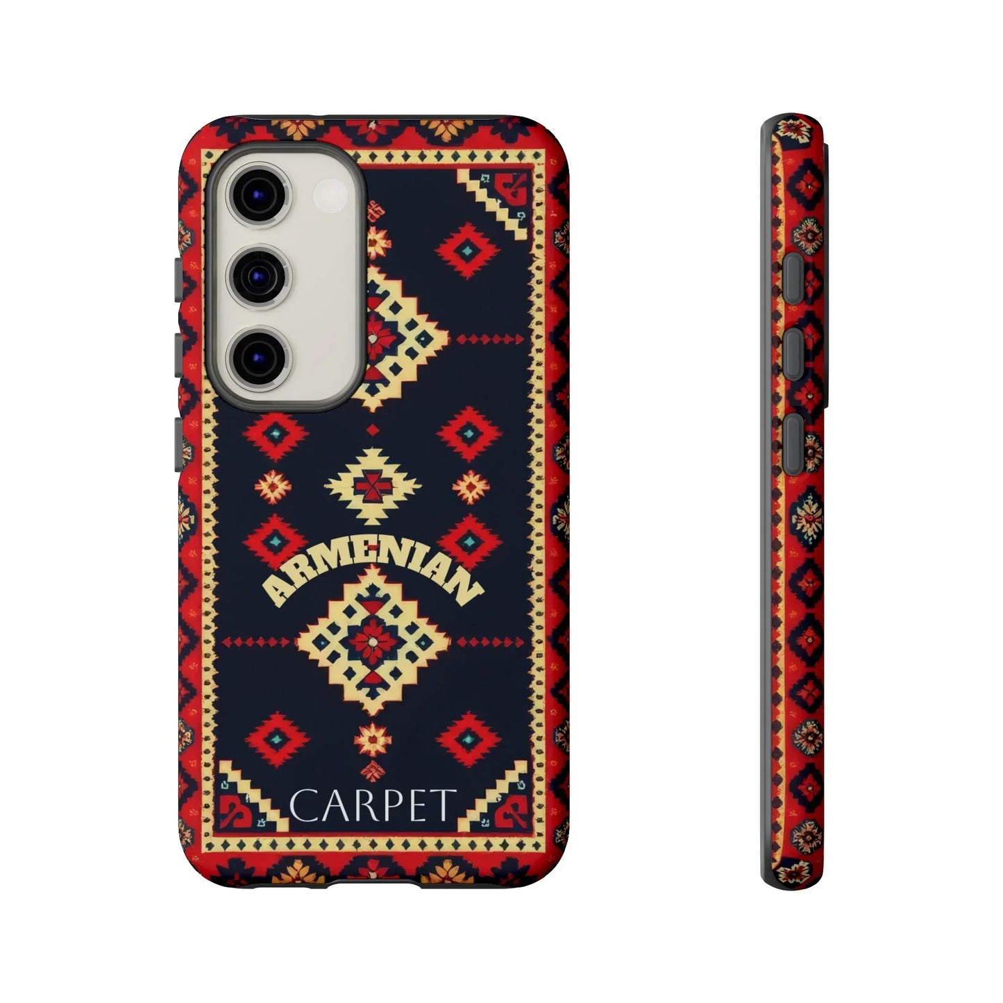 Armenian Carpet Design Phone Case for Samsung Galaxy and Google Pixel Models - KarArmDesign