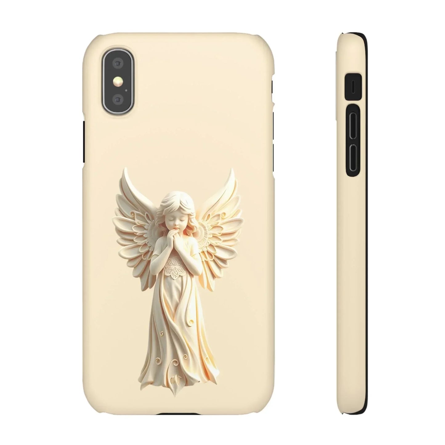 Heavenly Angel Phone Case for iPhone 7-16 and Samsung Galaxy S10-S24 Models - KarArmDesign