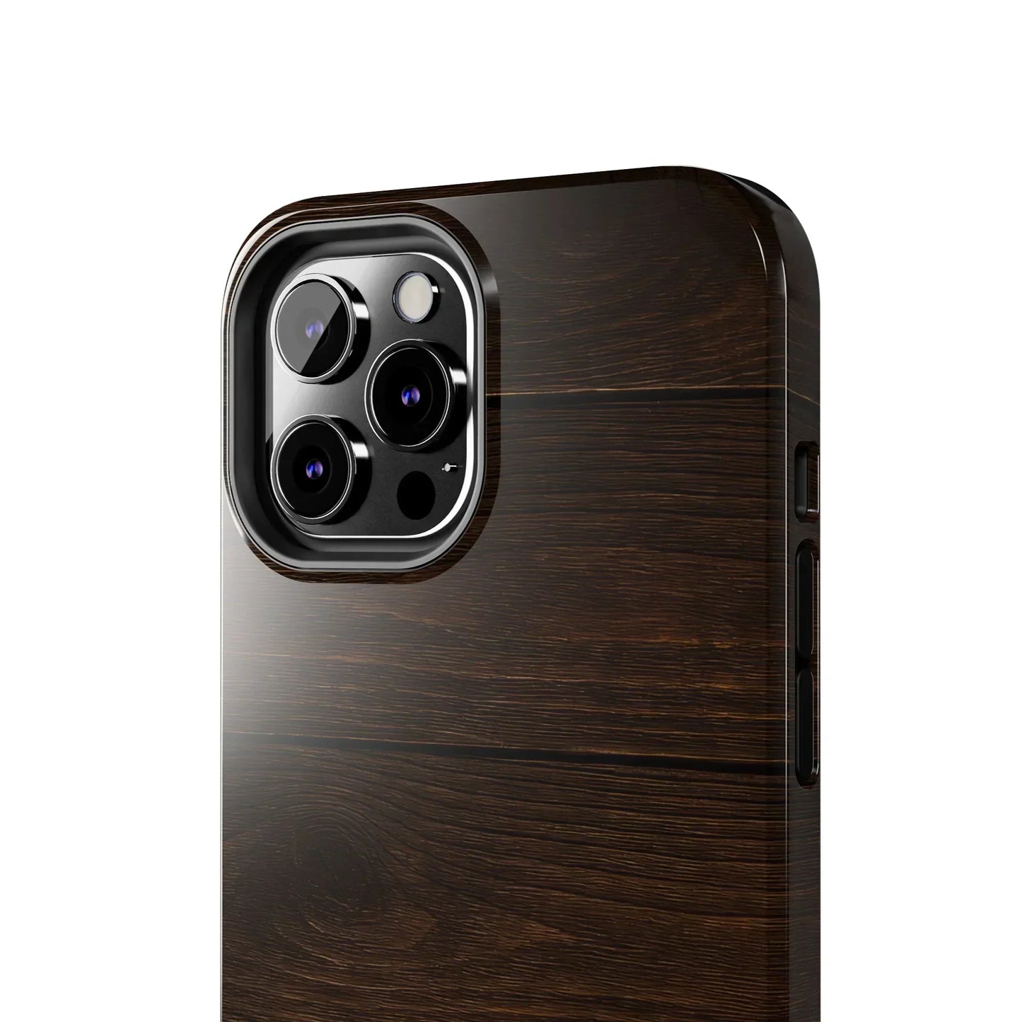 Dark Wood Grain Phone Case for iPhone and Galaxy - KarArmDesign