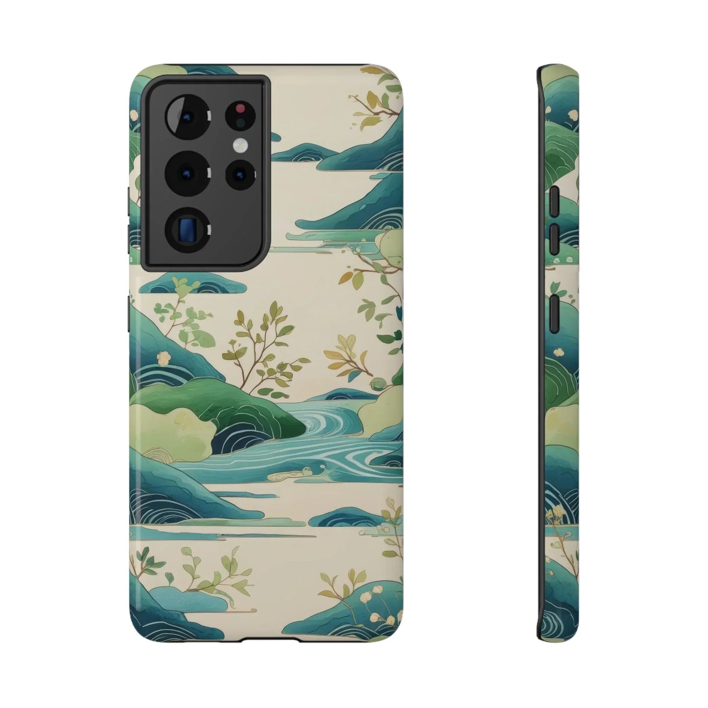 Nature Landscape Phone Case for iPhone 12-16 and Samsung Galaxy S21-S22 Models - KarArmDesign