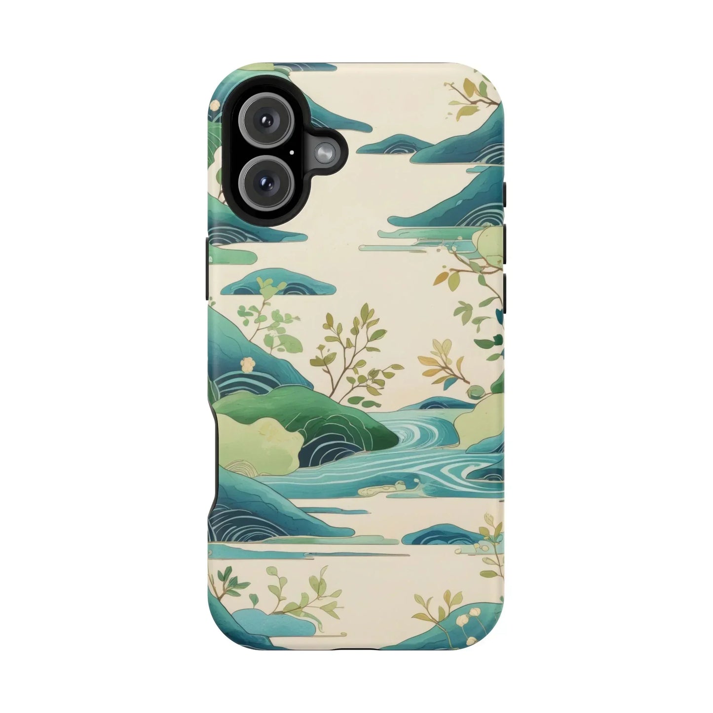 Nature Landscape Phone Case for iPhone 12-16 and Samsung Galaxy S21-S22 Models - KarArmDesign
