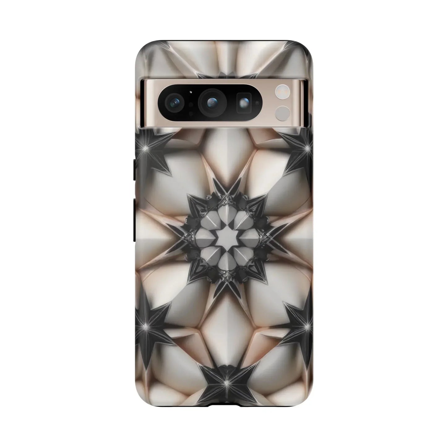 Kaleidoscope Pattern Phone Case for Samsung Galaxy and Google Pixel - KarArmDesign