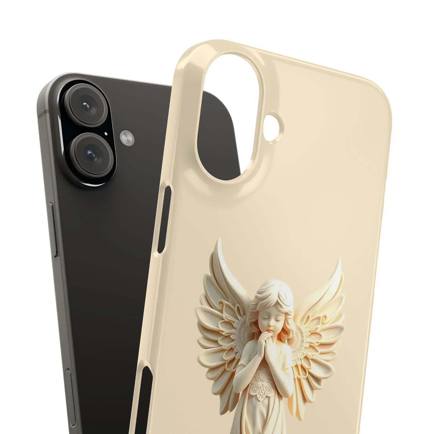 Heavenly Angel Phone Case for iPhone 7-16 and Samsung Galaxy S10-S24 Models - KarArmDesign