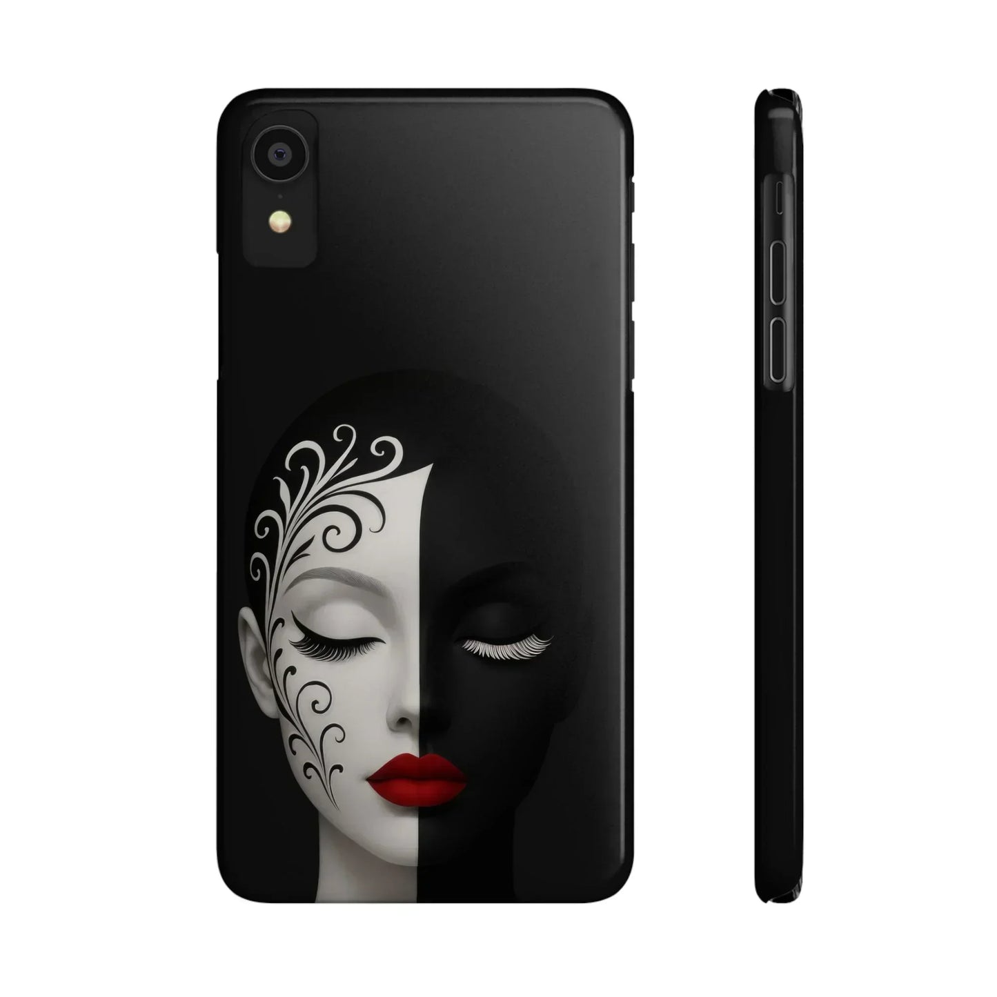 Artistic Head Design Phone Case for iPhone 7-16 Models - KarArmDesign