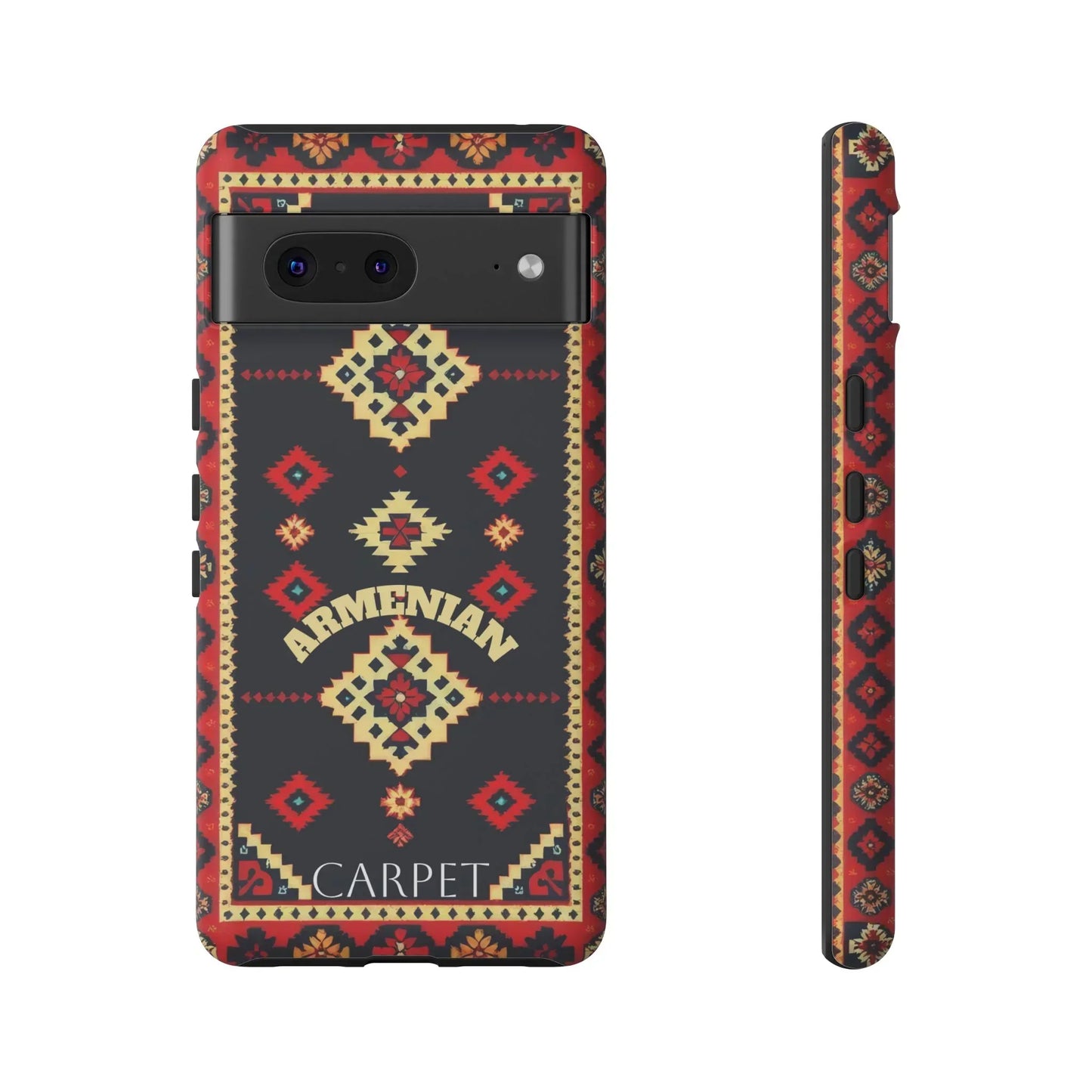 Armenian Carpet Design Phone Case for Samsung Galaxy and Google Pixel Models - KarArmDesign