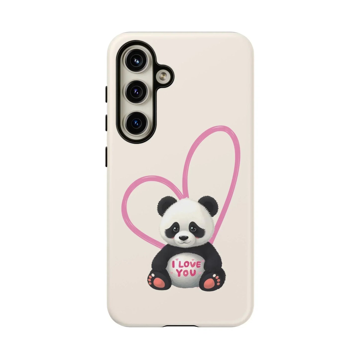 Adorable Panda Phone Case for Samsung Galaxy S10-S25 Models - KarArmDesign
