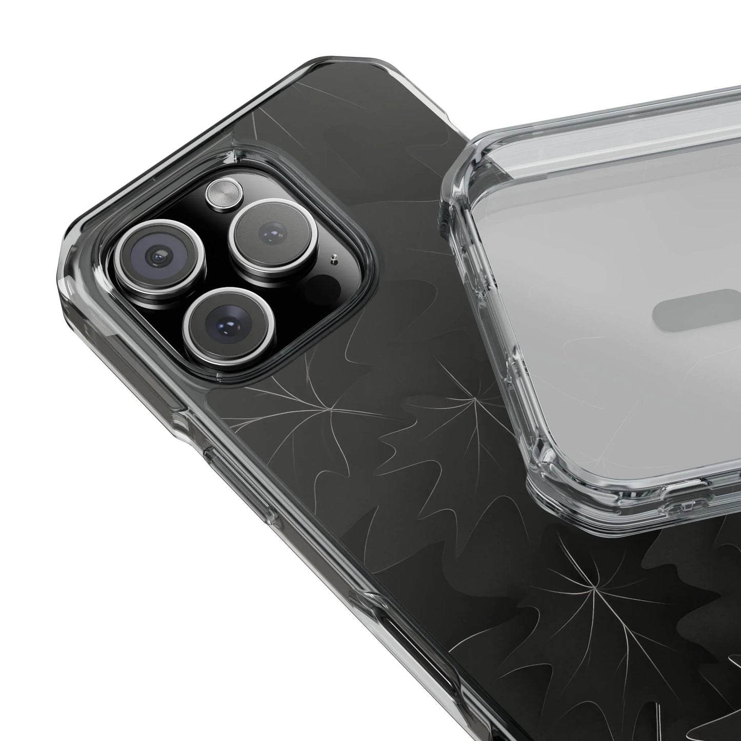 Botanical Noir Phone Case for iPhone 14-16 Models - KarArmDesign