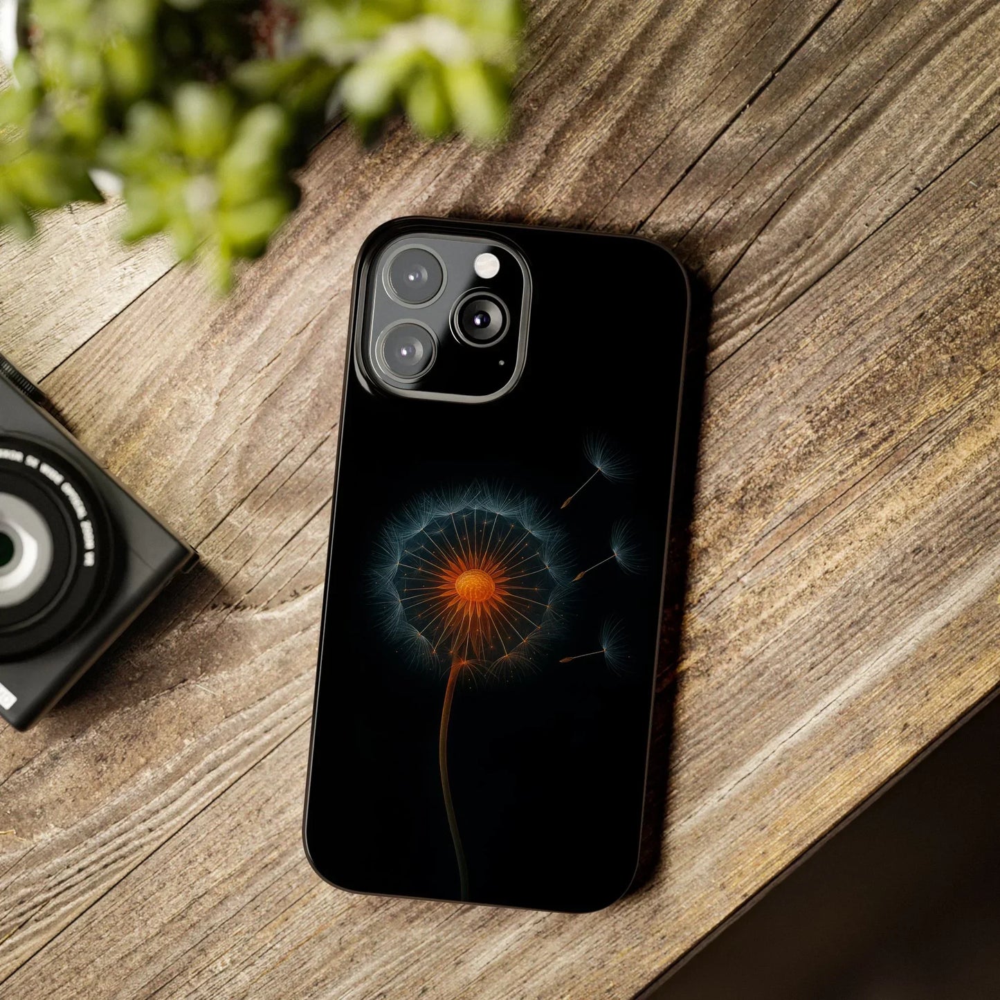 Glowing Dandelion Phone Case for iPhone 7-16 Models - KarArmDesign