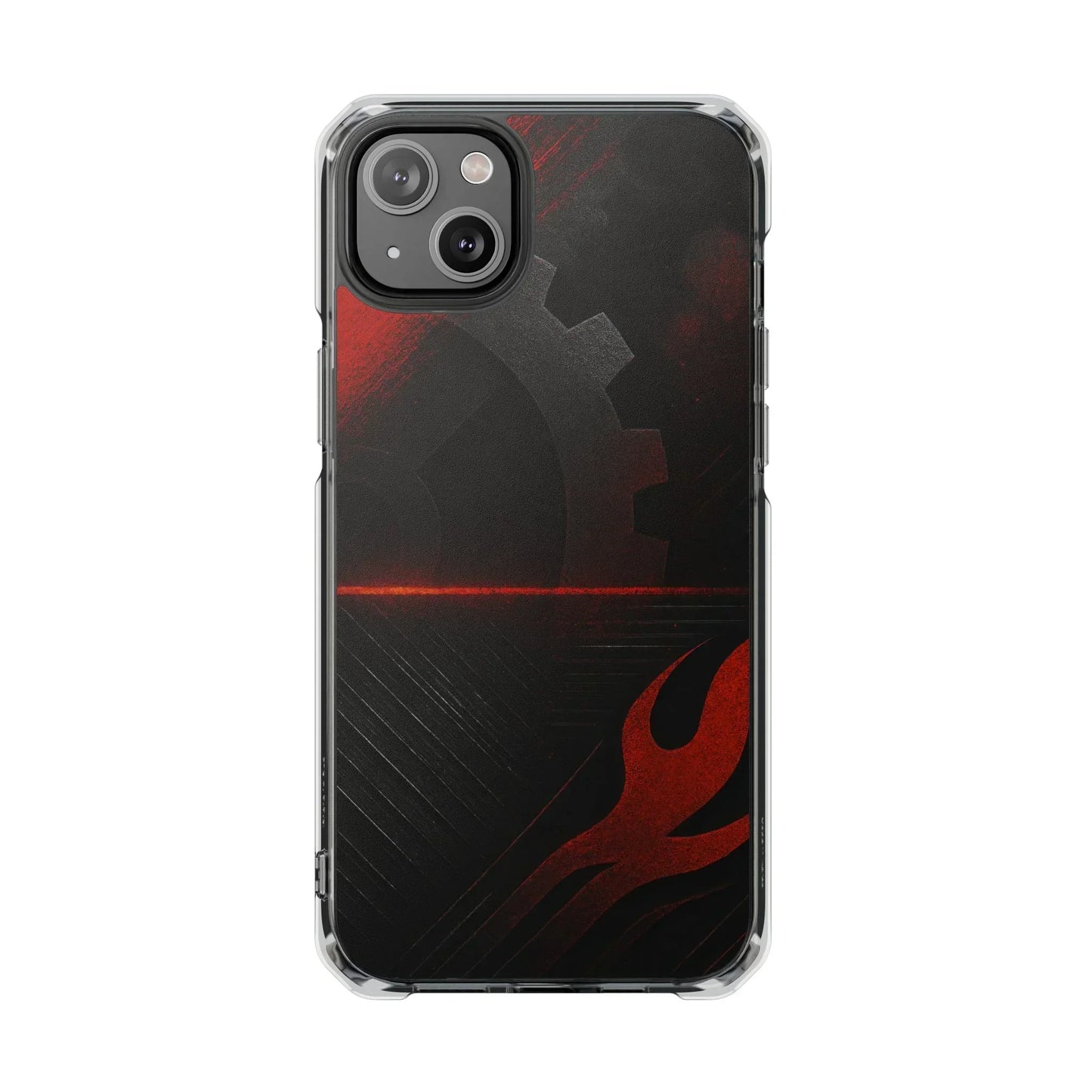 Gear Flame Phone Case for iPhone 14-16 Models - KarArmDesign