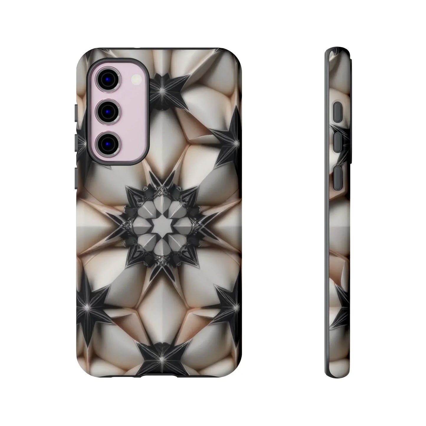 Kaleidoscope Pattern Phone Case for Samsung Galaxy and Google Pixel - KarArmDesign