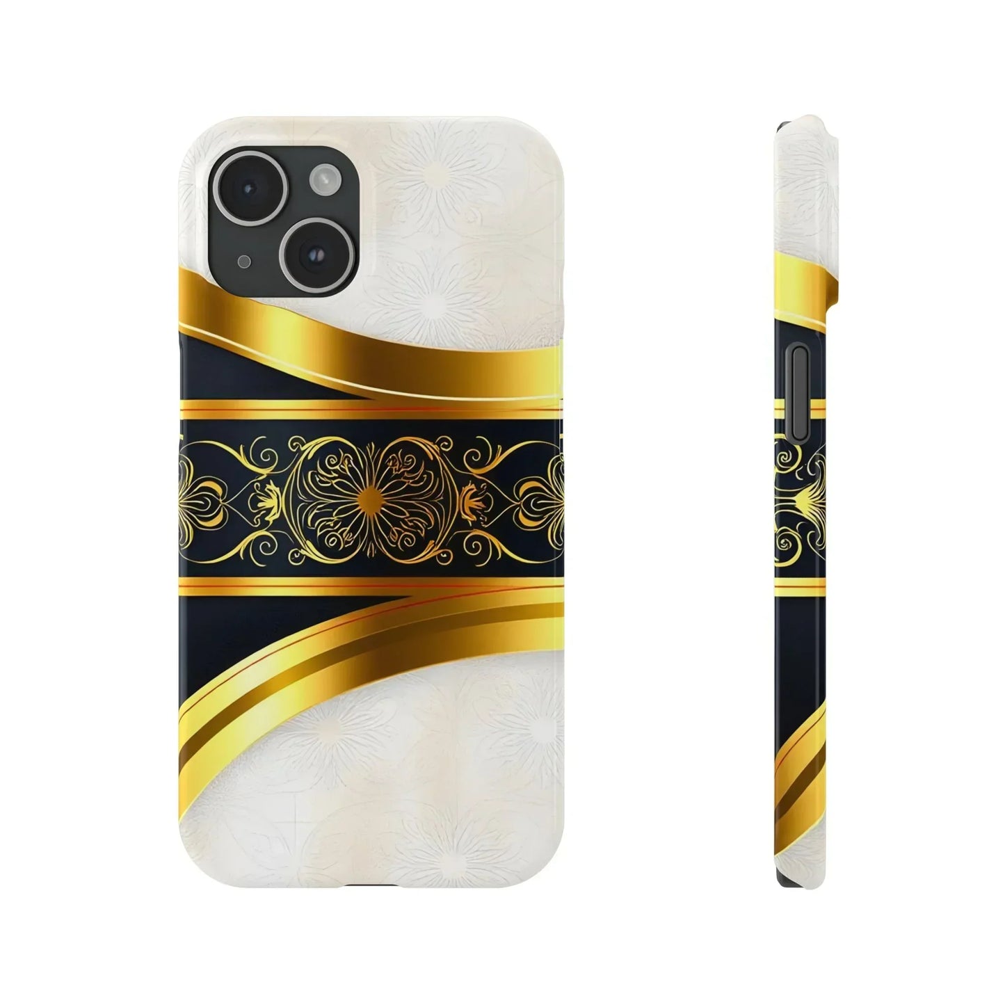 Baroque Gold Floral Phone Case for iPhone and Samsung - KarArmDesign