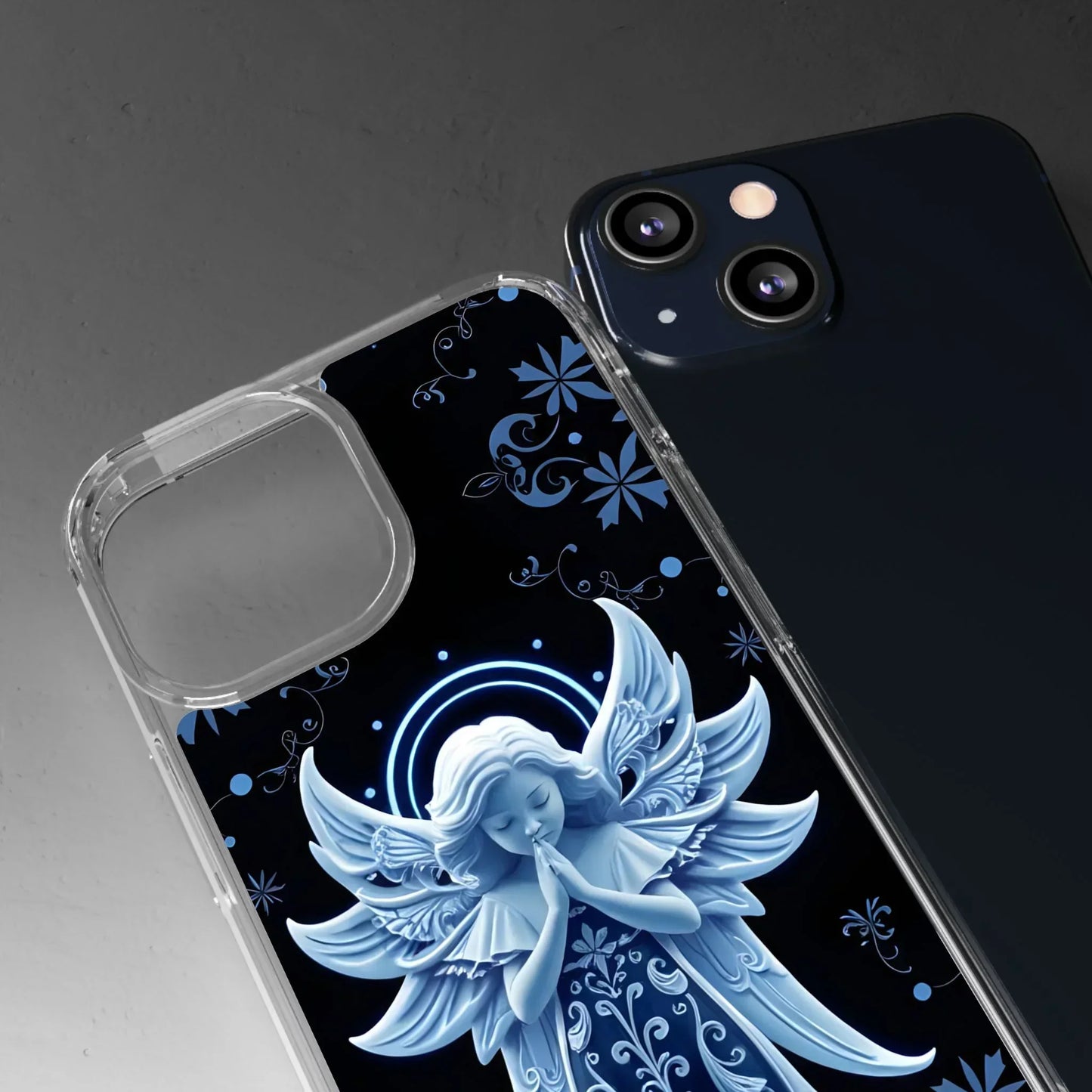 Divine Angel Prayer Design Phone Case for iPhone 12-16 Models - KarArmDesign