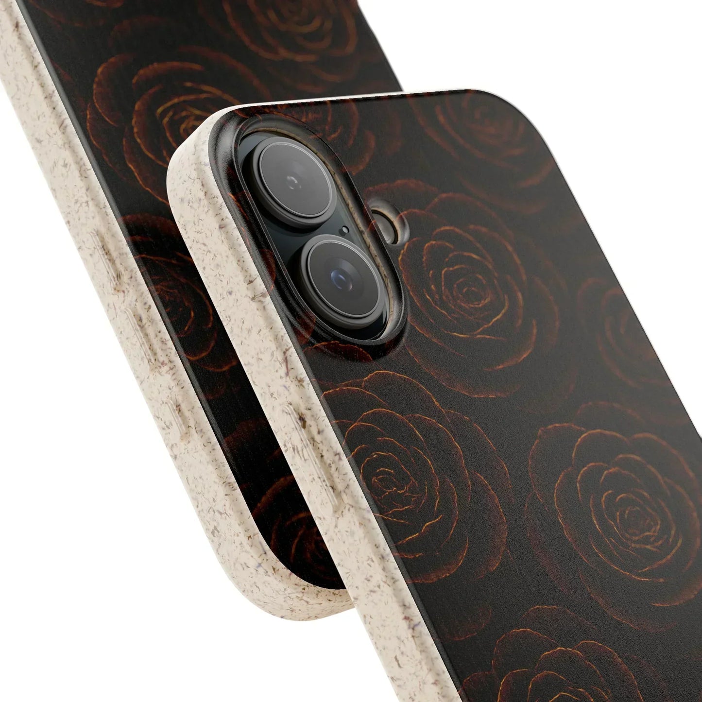 Wooden Roses Phone Case for iPhone 11-16 and Samsung Galaxy S20-S22 Models - KarArmDesign