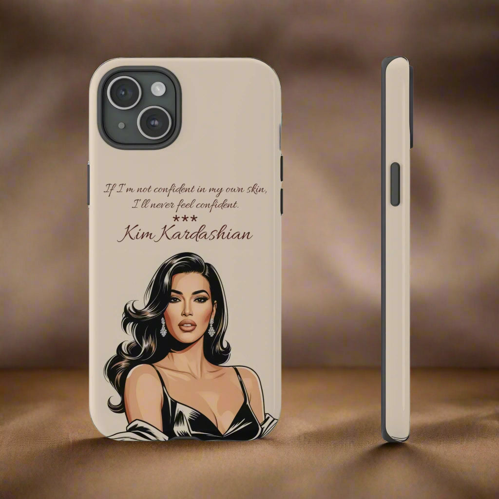 Kim Kardashian Quote Phone Case – Illustrated for iPhone 15 and 16 Models - KarArmDesign