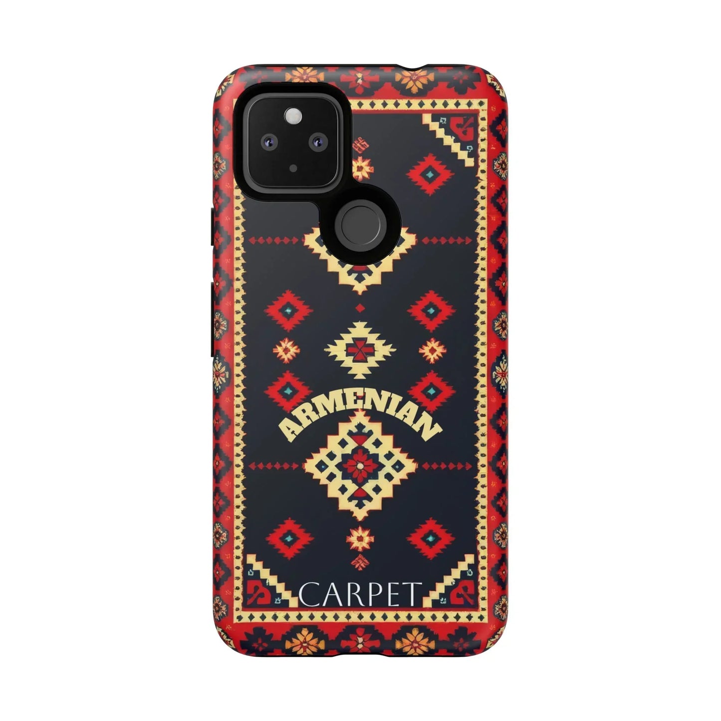 Armenian Carpet Design Phone Case for Samsung Galaxy and Google Pixel Models - KarArmDesign