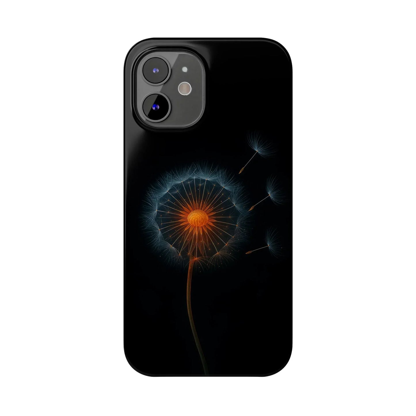 Glowing Dandelion Phone Case for iPhone 7-16 Models - KarArmDesign