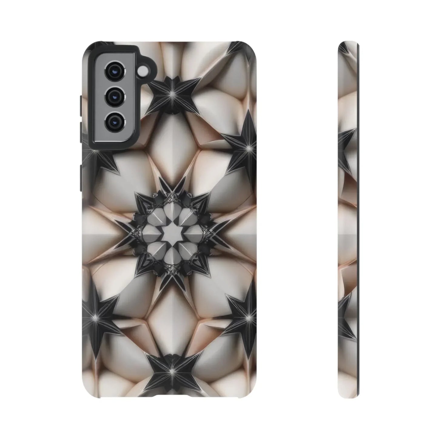 Kaleidoscope Pattern Phone Case for Samsung Galaxy and Google Pixel - KarArmDesign
