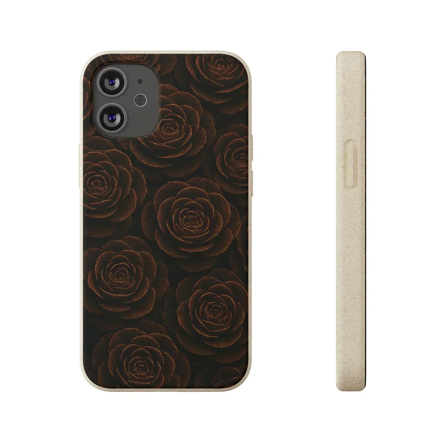 Wooden Roses Phone Case for iPhone 11-16 and Samsung Galaxy S20-S22 Models - KarArmDesign
