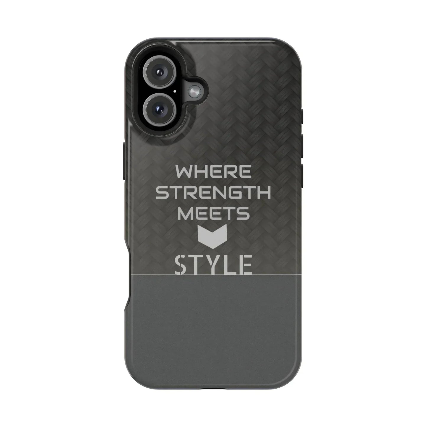 Gray Carbon Phone Case for iPhone 12-16 and Galaxy S21-S22 Models - KarArmDesign