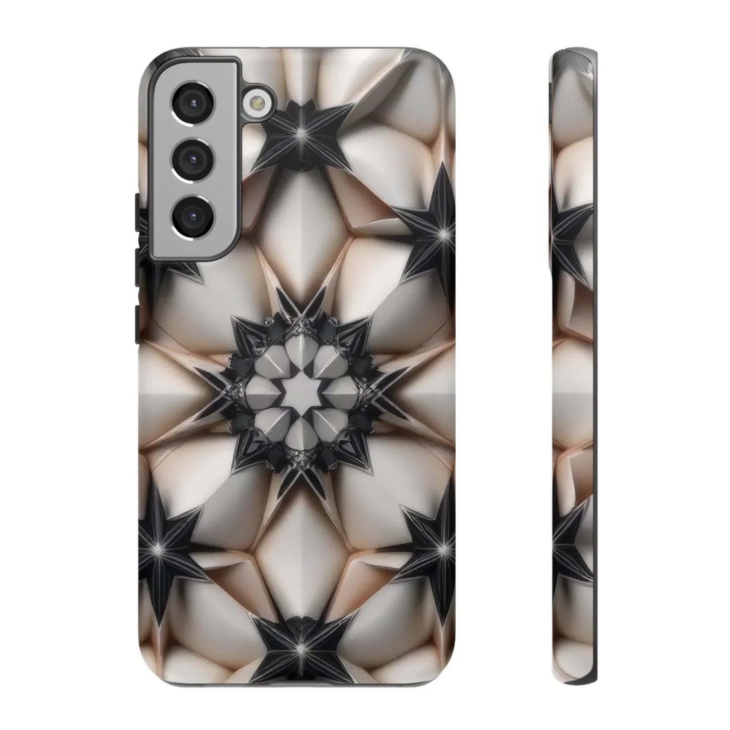 Kaleidoscope Pattern Phone Case for Samsung Galaxy and Google Pixel - KarArmDesign