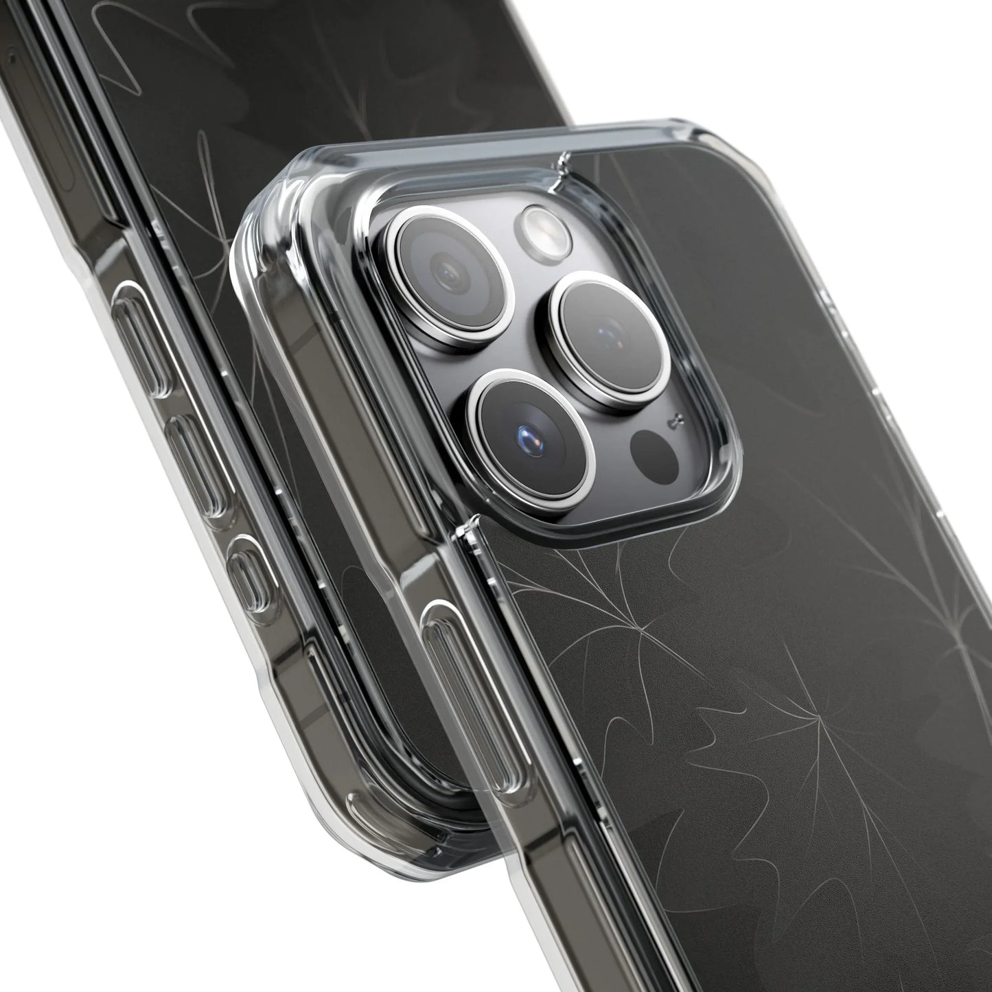 Botanical Noir Phone Case for iPhone 14-16 Models - KarArmDesign