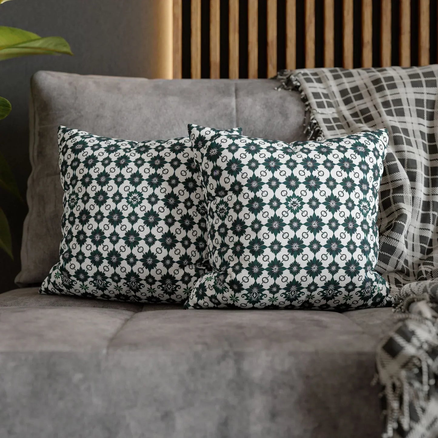 Spun Polyester Square Pillowcase - KarArmDesign