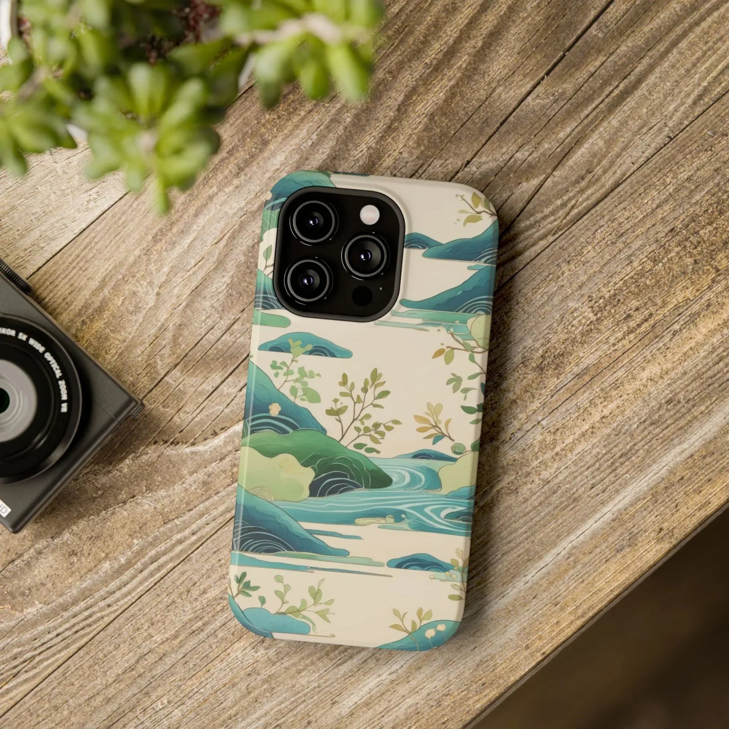Nature Landscape Phone Case for iPhone 12-16 and Samsung Galaxy S21-S22 Models - KarArmDesign