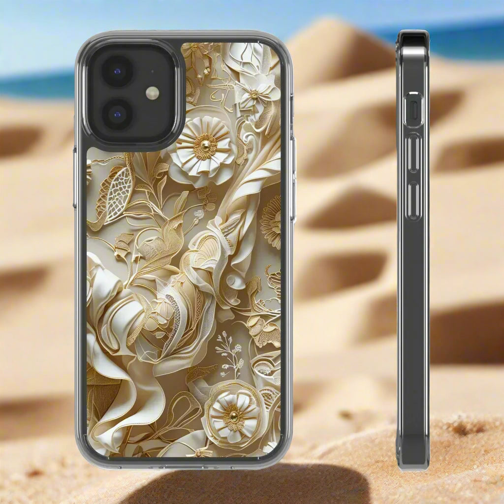 Minimalist Clear Phone Case for iPhone 12-16 and Samsung Galaxy S21 Models - KarArmDesign