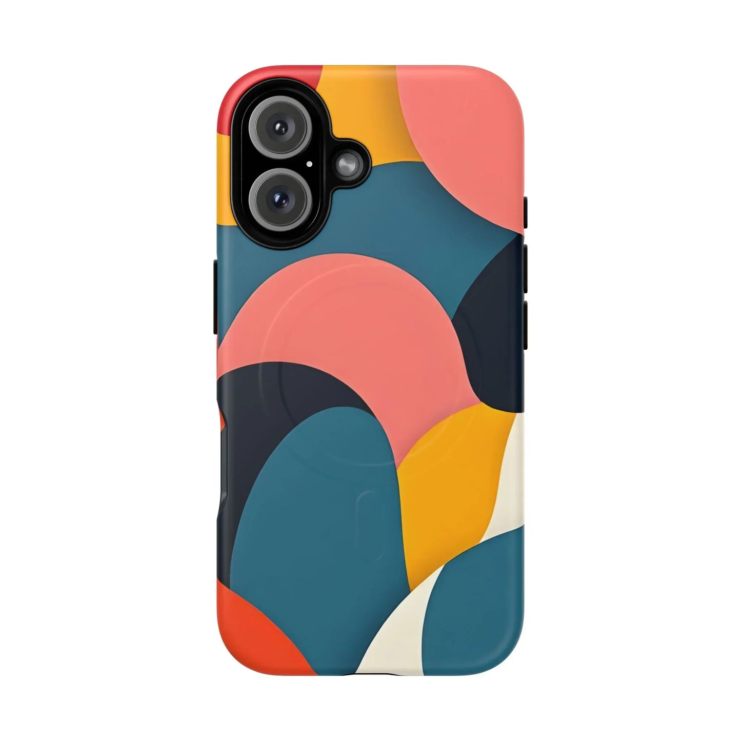 Colorful Abstract Art Phone Case for iPhone 14-16 Models - KarArmDesign